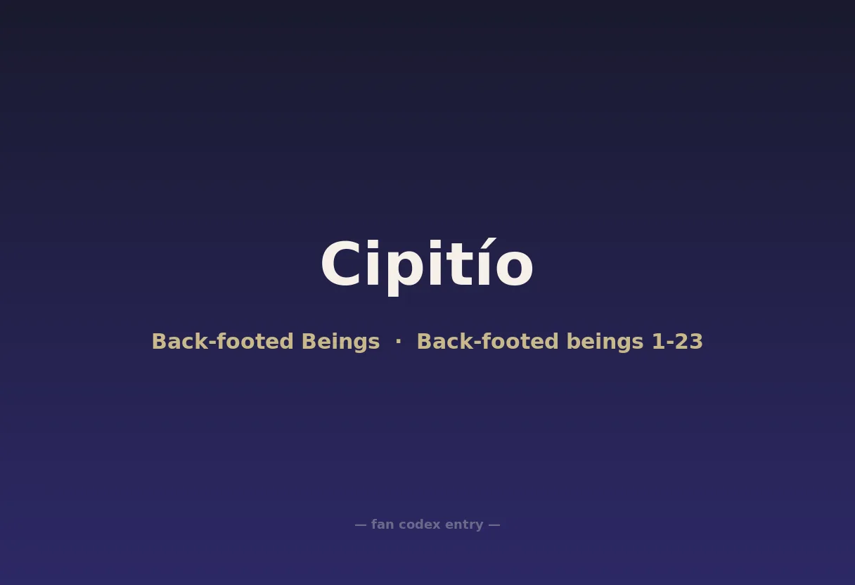 Cipitío